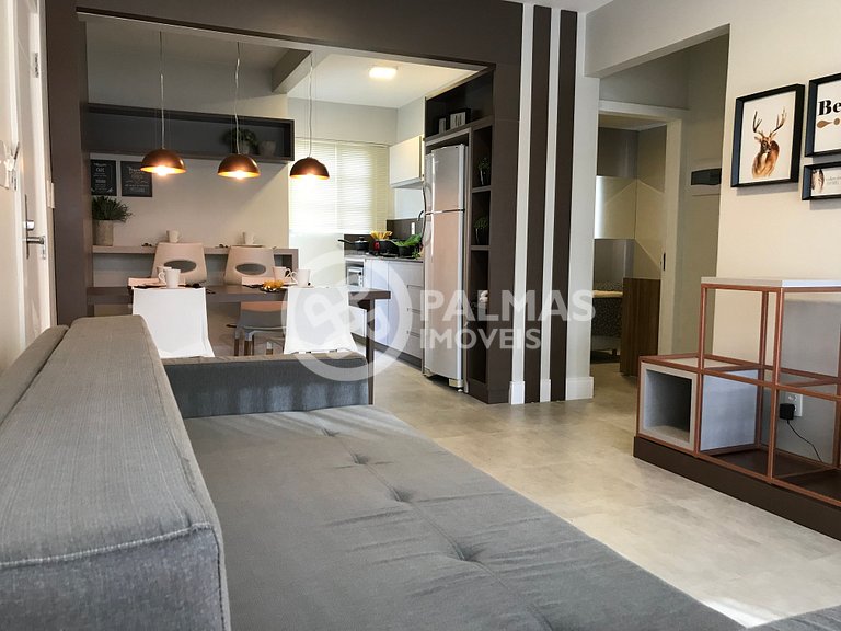 Apartamento de 2 quartos a 80 metros do mar