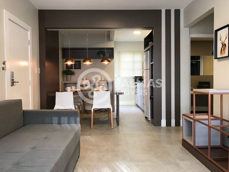 Apartamento de 2 quartos a 80 metros do mar