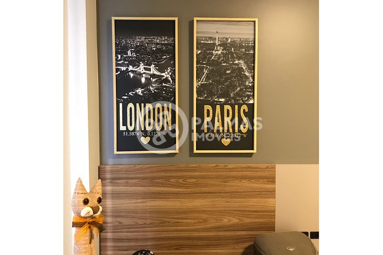 Apartamento de 2 quartos a 80 metros do mar