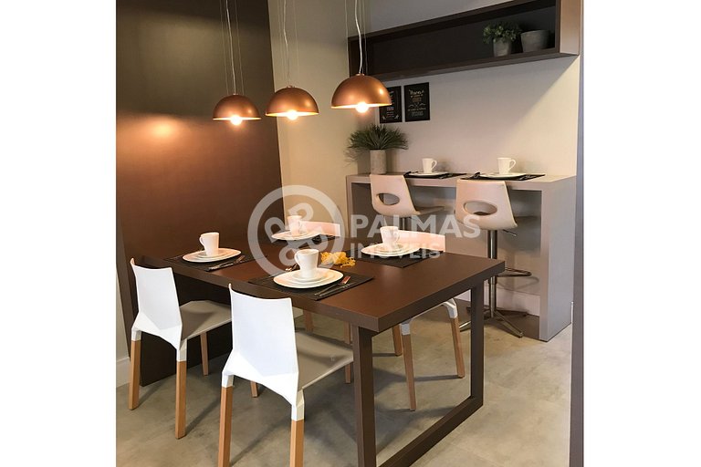 Apartamento de 2 quartos a 80 metros do mar