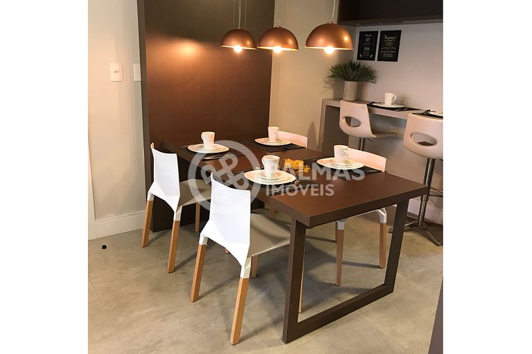 Apartamento de 2 quartos a 80 metros do mar