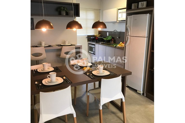 Apartamento de 2 quartos a 80 metros do mar