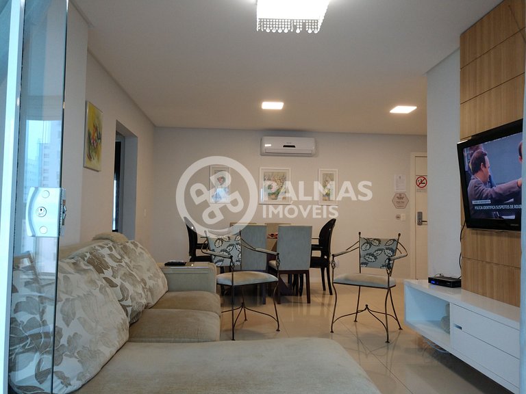 Lindo apartamento de 2 quartos com churrasqueira no centro