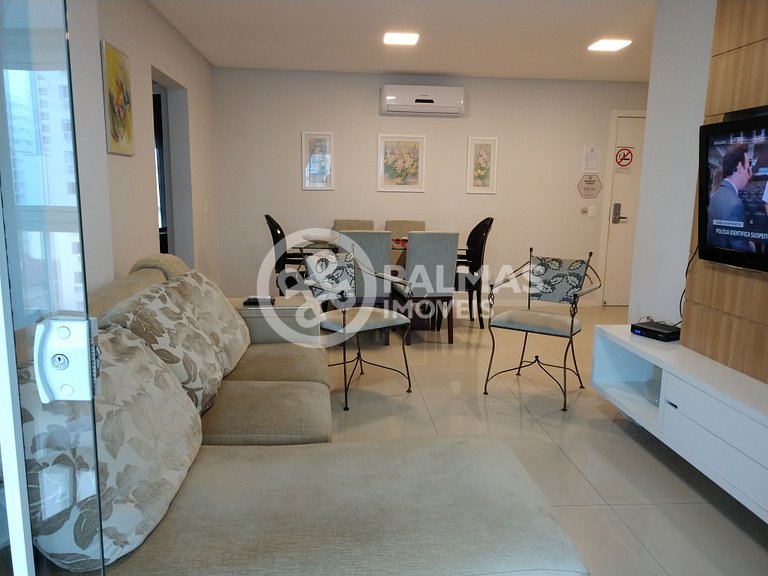 Lindo apartamento de 2 quartos com churrasqueira no centro
