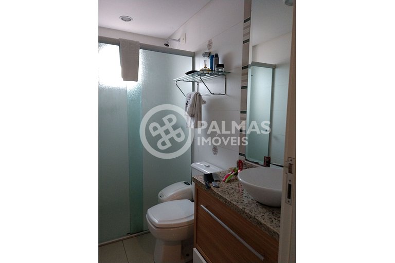 Lindo apartamento de 2 quartos com churrasqueira no centro