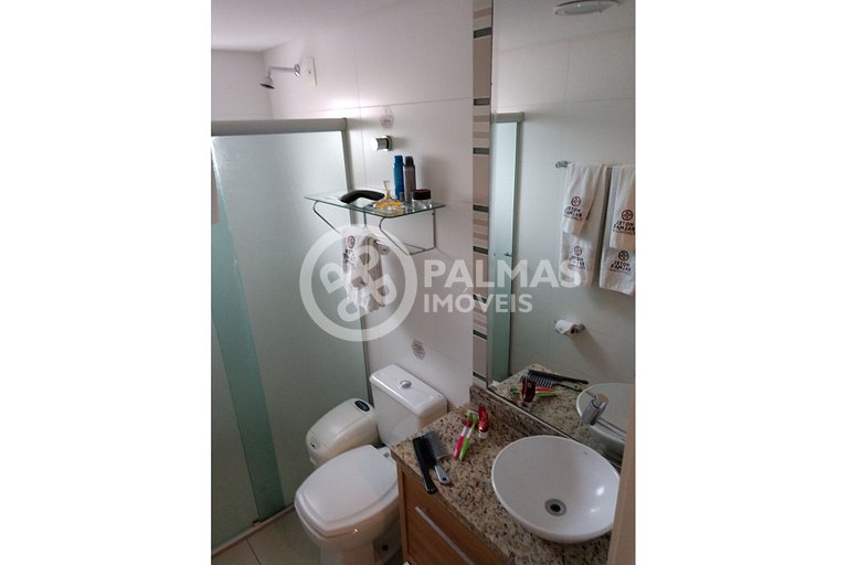 Lindo apartamento de 2 quartos com churrasqueira no centro