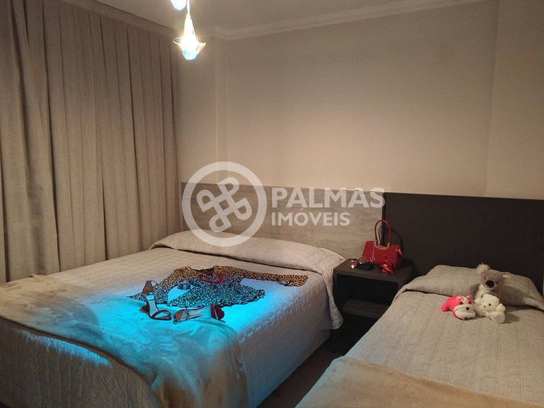 Lindo apartamento de 2 quartos com churrasqueira no centro