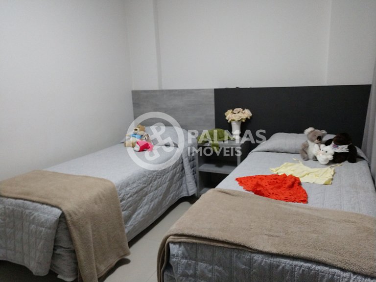 Lindo apartamento de 2 quartos com churrasqueira no centro