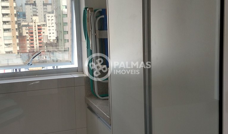 Lindo apartamento de 2 quartos com churrasqueira no centro