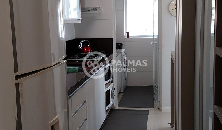 Lindo apartamento de 2 quartos com churrasqueira no centro