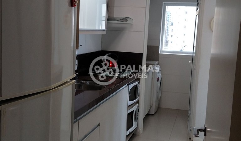 Lindo apartamento de 2 quartos com churrasqueira no centro