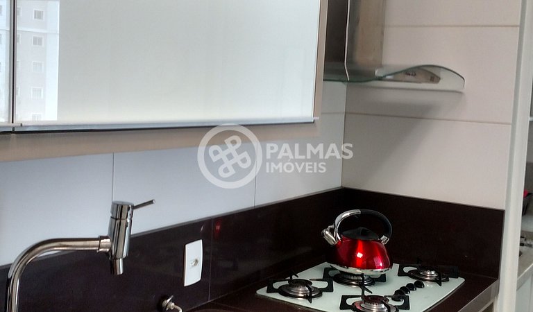 Lindo apartamento de 2 quartos com churrasqueira no centro