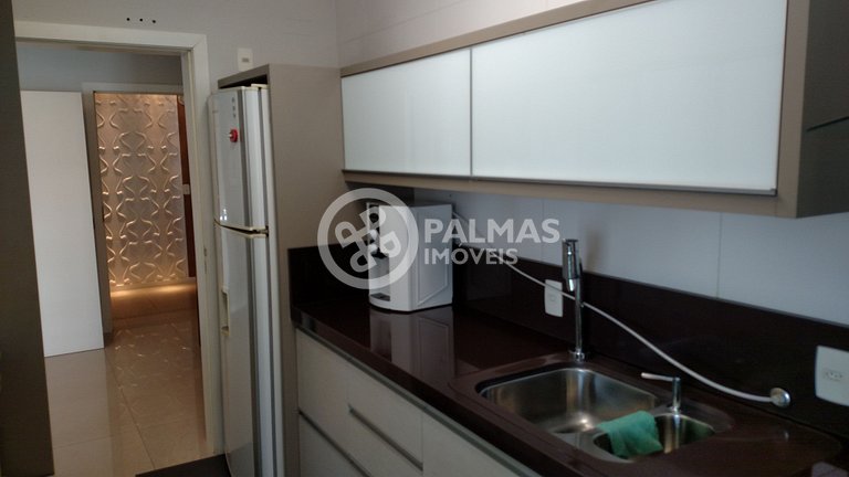 Lindo apartamento de 2 quartos com churrasqueira no centro