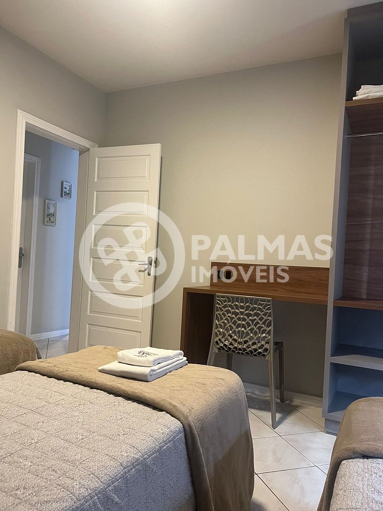 Silencioso apartamento de temporada de 2 Quartos em Balneári