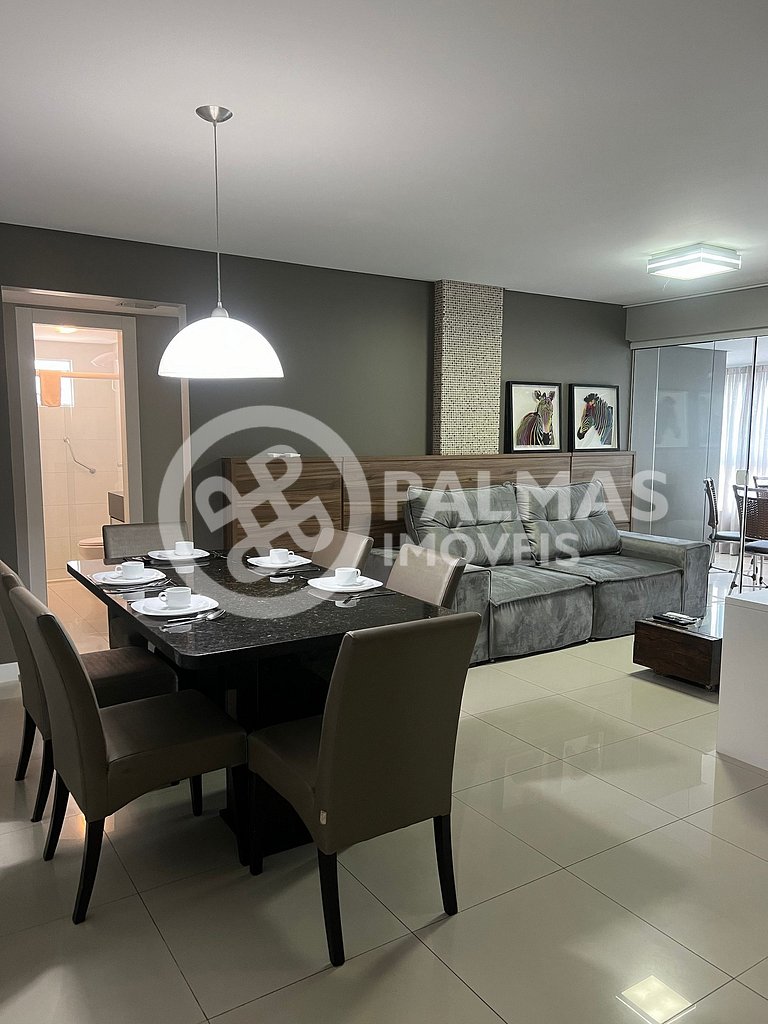 Lindo apartamento de 3 quartos com churrasqueira no centro