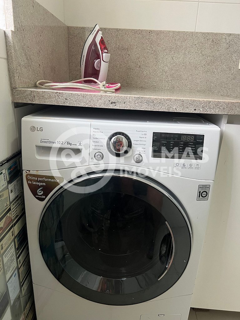 Lindo apartamento de 3 quartos com churrasqueira no centro