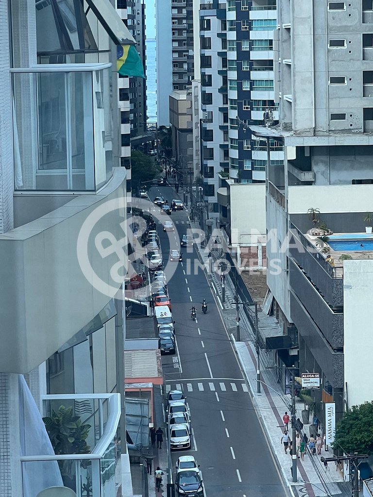 Lindo apartamento de 3 quartos com churrasqueira no centro
