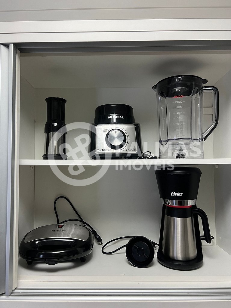 Lindo apartamento de 3 quartos com churrasqueira no centro