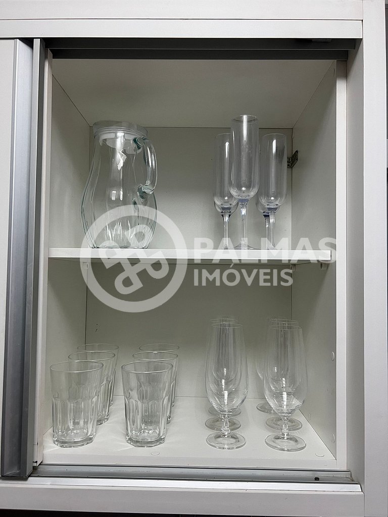 Lindo apartamento de 3 quartos com churrasqueira no centro